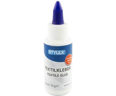 Stylex 23347 Textilkleber 53 g lösungsmittelfrei transparent trocknend