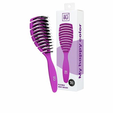 Ilu Flexible Vent Cepillo Purple 1 U