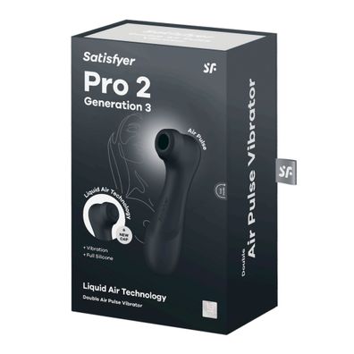 Satisfyer Pro 2 Generation 3 - Schwarz
