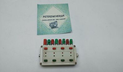 Märklin H0 7271 Stellpult + Rückmeldung + Stecker Weiß