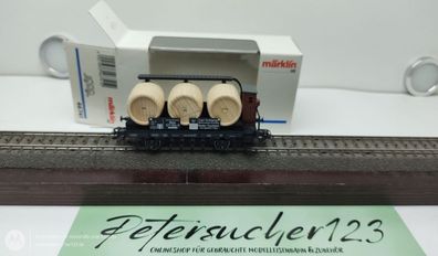 Märklin H0 AC 46741 Weinfasswagen m Brmshs "Carl Schlamp" / DRG / OVP