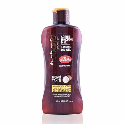 Babaria Tanning Oil Gel Glowing Effect 200ml
