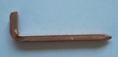 Mauerhaken, Putzhaken kupfer 50 oder 60 mm Blatt 20mm