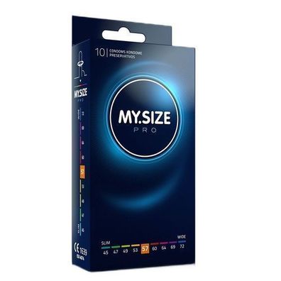My. Size Pro Kondome 57mm, 10er Pack - Individuelle Passform und medizinische Qua