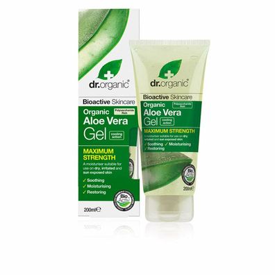 Dr Organic Aloe Vera Gel Maximum Strength 200ml