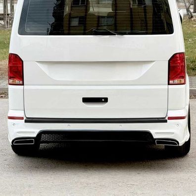 Ladekantenschutz Stoßstange für VW T6 T6.1 Transporter 2015-2024 Einzeltür Glanz