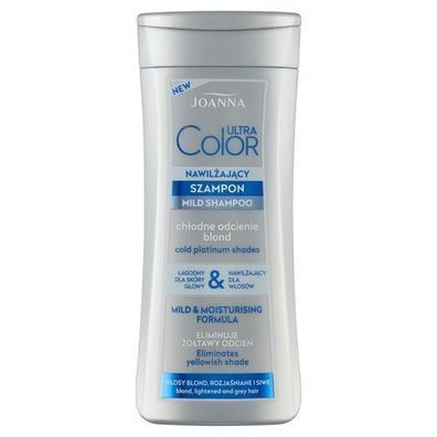 Joanna Ultra Color Mild Blond Shampoo mit Feuchtigkeit, 200ml