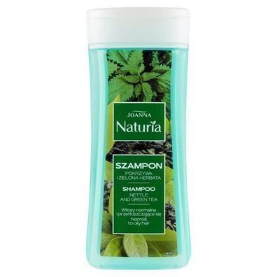 Joanna Kraeutershampoo mit Brennnessel- und Teeextrakten, 200 ml - Natuerliche Pfl