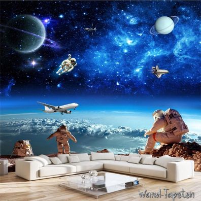 Vlies Fototapete Wandtapete Wandbilder Galaktischer Kosmischer Himmel 2716