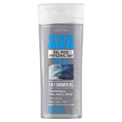 Joanna Power Men Fresh Duschgel 3-in-1, 100 ml