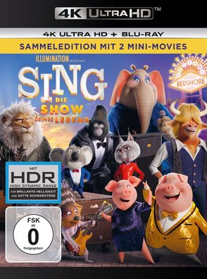 Sing - Die Show deines Lebens (Ultra HD Blu-ray & Blu-ray) - U