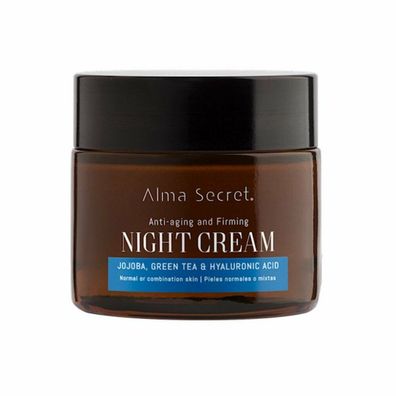 Alma Secret Night Cream Multi-Reparadora Antiendad Pieles Mixtas 50ml