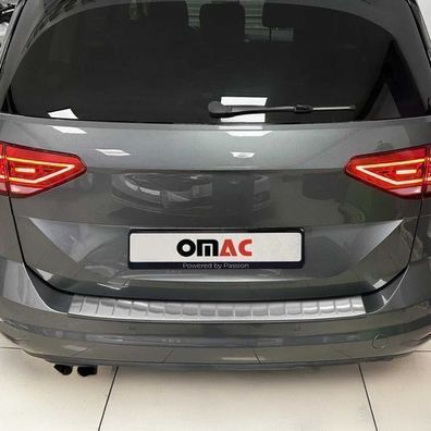 Ladekantenschutz Stoßstangenschutz für VW Touran 2015-2025 Edelstahl Silber 1tlg