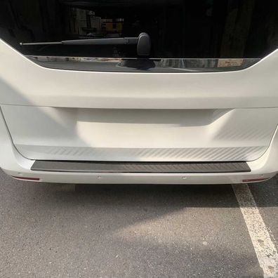 Ladekantenschutz Stoßstangenschutz für Mercedes Vito W447 2014-2025 Dunkel Chrom