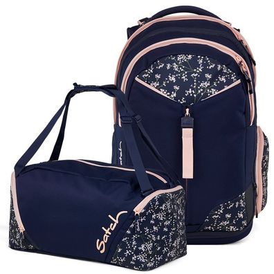 satch match Set aus match + Sporttasche MatDuf25, Bloomy Breeze, Mädchen & Jungen