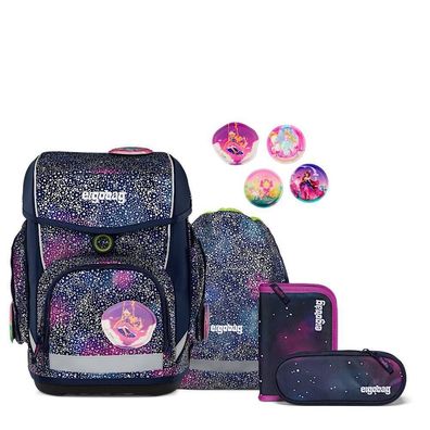 ergobag Cubo SUPER REFLEX GLOW Edition SET 5tlg Bärlaxy, Bärlaxy, Mädchen