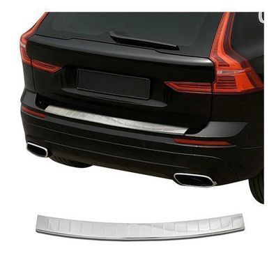 Ladekantenschutz Stoßstangenschutz für Volvo XC60 II 2017-2025 Edelstahl Silber