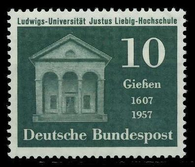 BRD BUND 1957 Nr 258 postfrisch X7E857A