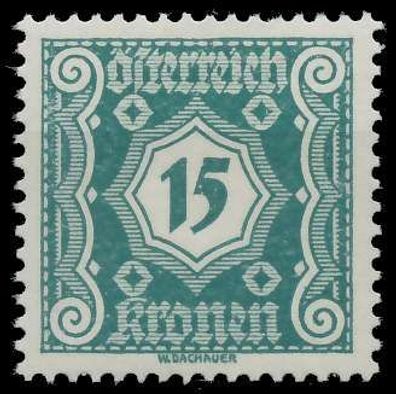 Österreich Portomarken 1922 Nr 113 postfrisch X999FB2