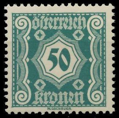 Österreich Portomarken 1922 Nr 117 postfrisch X999FDA