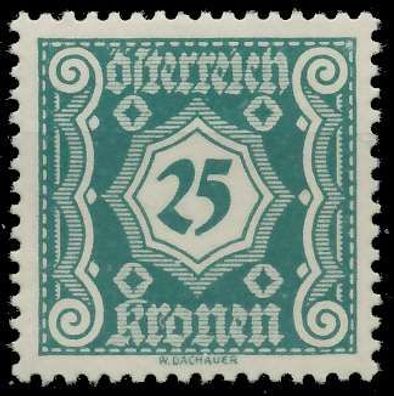 Österreich Portomarken 1922 Nr 115 postfrisch X999FBE