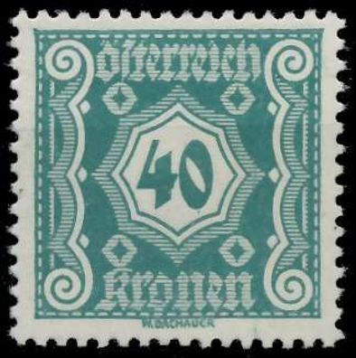 Österreich Portomarken 1922 Nr 116 postfrisch X999FCA