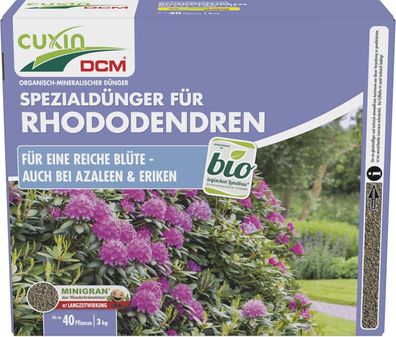 Cuxin DCM Spezialdünger Rhododendren Bio 3 kg