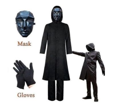 Spiel Adult Style Boss Kostüm + Maske + Handschuhe