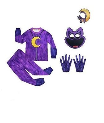 Catnap Cosplay Langarmanzug Jungen und Mädchen Verkleidung Smiling Halloweenkleid