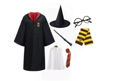 Harry Potter 7 Stück Zauberer Rollenspiel Kostüm Halloween Party Kostüm v