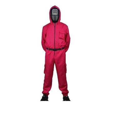 Kind Halloween Tintenfisch Spiel Cosplay Jumpsuit Cosplay Kostüm Set