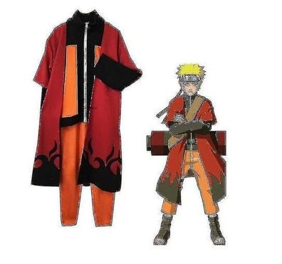 Ninja Cosplay Kostüm Naruto II Cape Top Hose