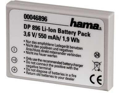 Li-Ion-Akku DP 896 für Minolta NP-900 etc