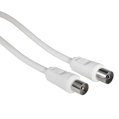 Antennen-Kabel 1,5m 85dB Weiß