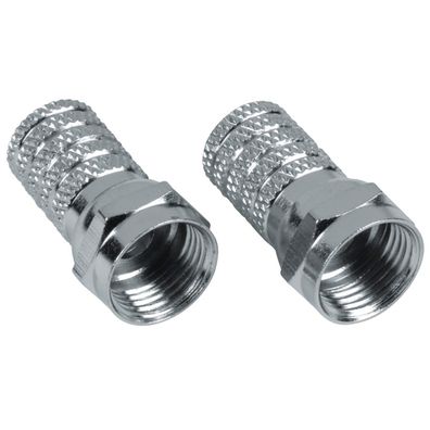 100 Stück F-Typ Stecker