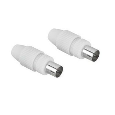 Koax-Stecker 5-7mm 2er Pack
