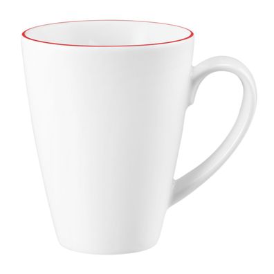 2 x Becher mit Henkel Tambel 0,35 l - Seltmann Weiden Lido V2 orange 10863