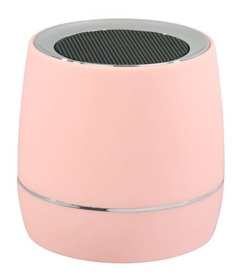 Mobiler Lautsprecher mit Akku Hellrosa