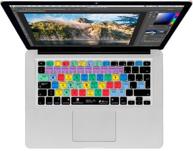 Photoshop Tastatur Cover Deutsch für MacBook Pro/Air