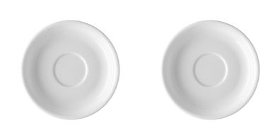 2 x Kaffee-/Tee-Untertasse 14 cm - Trend Weiß - Thomas - 11400-800001-14741