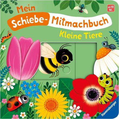 Mein Schiebe-Mitmachbuch - Kleine Tiere | Bernd Penners | Buch | 12 S. | Deutsch