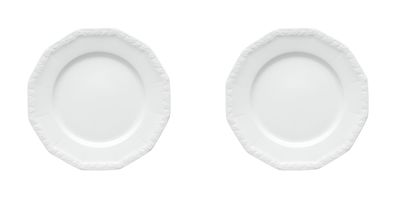 2 x Speiseteller 26 cm - Rosenthal Maria Weiss - 10430-800001-10226