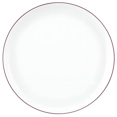 2 x Speiseteller rund 26 cm - Seltmann Weiden Lido V6 weinrot 10867