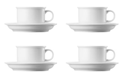 4 x Kaffeetasse 2-tlg. - Trend Weiß - Thomas - 11400-800001-14740