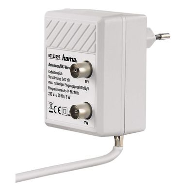 Geräteverstärker 2-Fach 2x 12dB