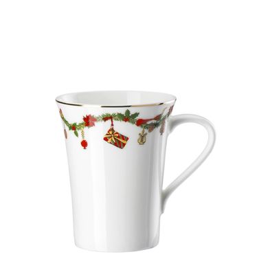 Becher mit Henkel 0,40 l - Hutschenreuther NORA Christmas - 02048-726037-15505