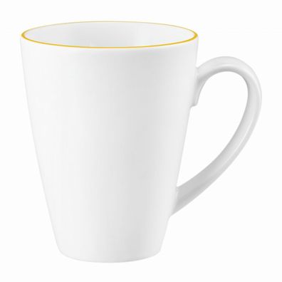 Becher mit Henkel Tambel 0,35 l - Seltmann Weiden Lido V3 senfgelb 10864