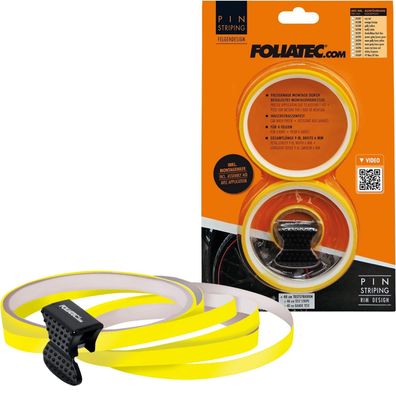 PIN Striping Felgendesign inkl. Montagetool Gelb