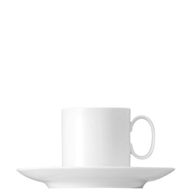 Espressotasse / Mokkatasse 2-tlg. - Thomas Medaillon Weiß - 10700-800001-14720