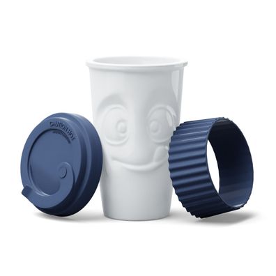 Fiftyeight 2 x To Go Becher Lecker marineblau
